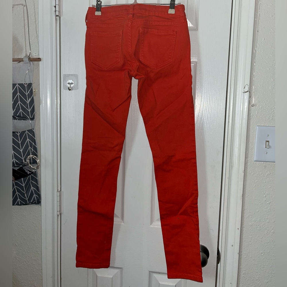Arizona denim scarlet Red Skinny Jeans - Picture 3 of 5